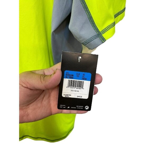 NEW Nike Active Shirt Men’s XL UPF 40+ NEON - Picture 5 of 6
